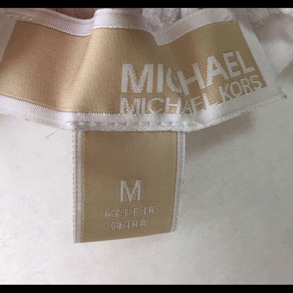 Michael Michael Kors White long sleeve Top Size M - Picture 5 of 8